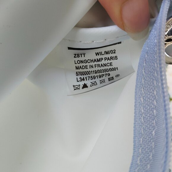 Longchamp Le Pliage Green Mini Pouch Taro Purple - Picture 5 of 6